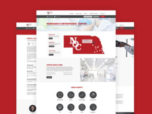 Nebraska Orthopaedic - Healthcare Website